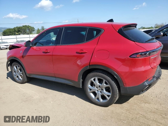 2024 Dodge Hornet R/T with VIN ZACPDFCW6R3A19821, listed as a Copart auction lot 53829735 with 8,471 mi miles and Salvage title. Bid and sale history available at DreamBid. Image 2.