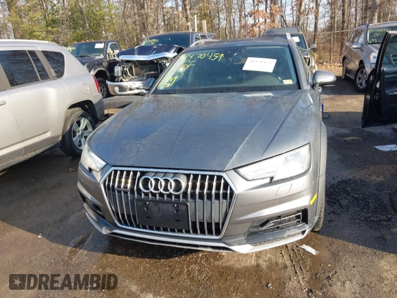 2017 Audi allroad A4 Premium with VIN WA17NAF40HA046394, listed as a IAAI auction lot 41470459 with 115,423 mi miles and . Bid and sale history available at DreamBid. Image 13.