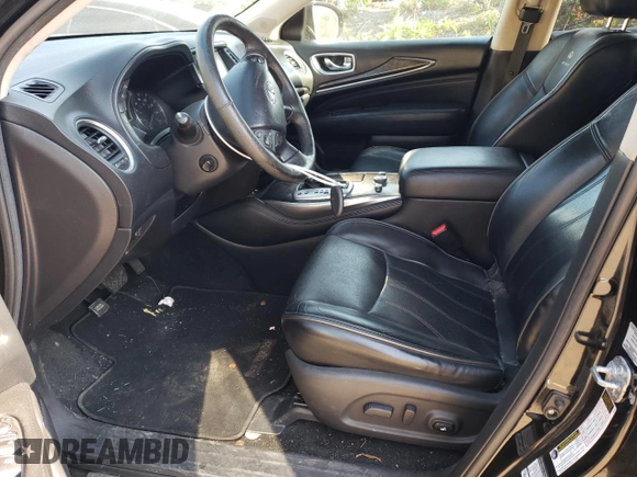 2014 Infiniti QX60 with VIN 5N1AL0MM6EC515448, listed as a Copart auction lot 75028814 with 123,481 mi miles and Salvage Title. Bid and sale history available at carsss.com. Image 7.