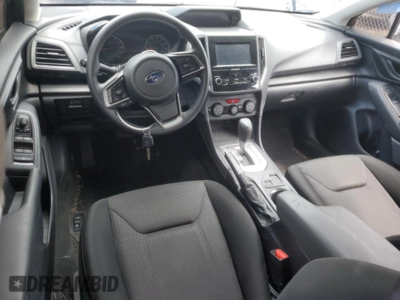 2017 Subaru Impreza with VIN 4S3GKAA63H3605951, listed as a Copart auction lot 55962625 with Not provided miles and Salvage title. Bid and sale history available at DreamBid. Image 8.