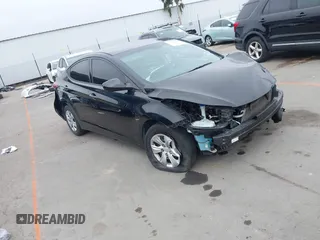 2016 Hyundai Elantra SE with VIN 5NPDH4AE0GH749471, listed as a IAAI auction lot 42453740 with 90,927 mi miles and . Bid and sale history available at DreamBid. Image 1.