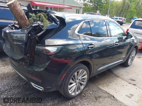 2024 Buick Envision Avenir with VIN LRBFZSE45RD046984, listed as a IAAI auction lot 42201145 with 13,167 mi miles and . Bid and sale history available at DreamBid. Image 4.