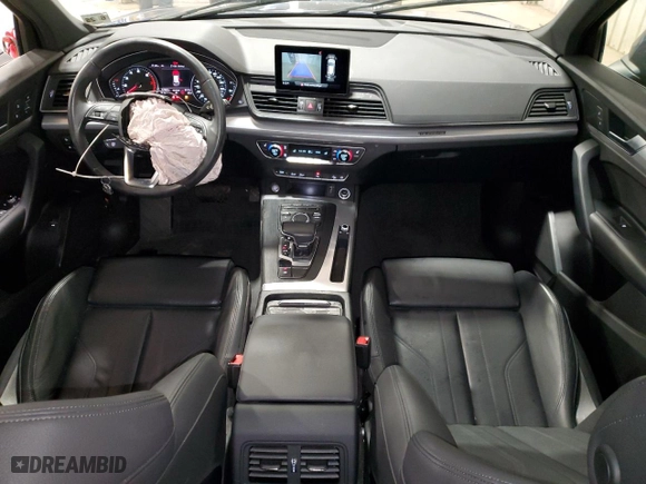 2020 Audi Q5 Premium with VIN WA1ANAFY5L2086112, listed as a Copart auction lot 51587865 with 57,984 mi miles and Salvage Title. Bid and sale history available at carsss.com. Image 8.