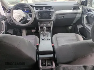 2024 Volkswagen Tiguan S with VIN 3VVFB7AXXRM109652, listed as a Copart auction lot 58813325 with 18,850 mi miles and Salvage title. Bid and sale history available at DreamBid. Image 8.