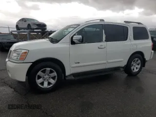 2006 Nissan Armada LE z VIN 5N1AA08A56N717127, wystawiony jako Copart lot #44854175 z przebiegiem 130 852 mil mil oraz Szkoda całkowita • Salvage title. Historia ofert i sprzedaży dostępna na DreamBid. Obrazek 1.