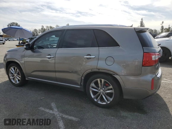 2015 Kia Sorento SX Limited with VIN 5XYKW4A78FG581342, listed as a Copart auction lot 49178825 with 187,558 mi miles and Salvage Title. Bid and sale history available at carsss.com. Image 2.