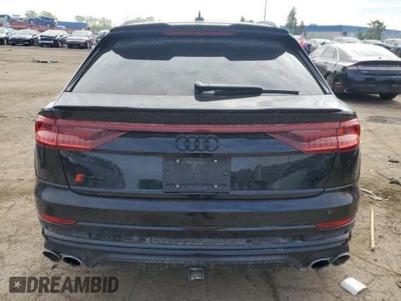 2023 Audi SQ8 Premium Plus z VIN WA1AWBF15PD043423, wystawiony jako Copart lot #53562584 z przebiegiem 17 521 mil mil oraz Czysty tytuł • Clean title. Historia ofert i sprzedaży dostępna na DreamBid. Obrazek 6.