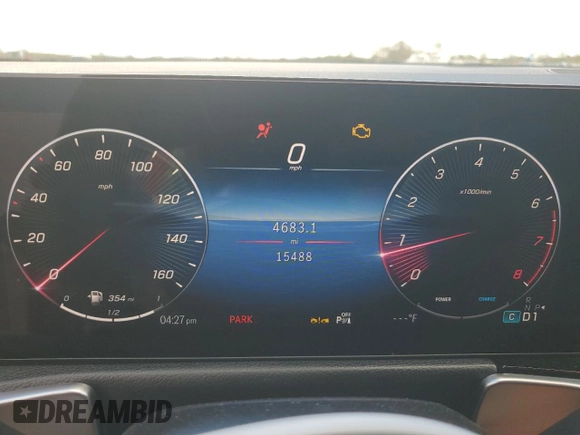 2024 Mercedes-Benz GLB 250 с VIN W1N4M4HB8RW352846, выставлен на аукционе Copart как лот 46858535 с пробегом 15 488 миль миль и Чистый • Clean title. История ставок и продаж доступна на DreamBid. Изображение 9.