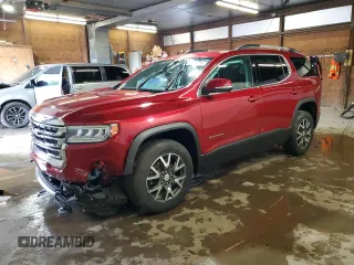 2021 GMC Acadia SLE z VIN 1GKKNRL41MZ185100, wystawiony jako Copart lot #60465555 z przebiegiem 74 636 mil mil oraz Szkoda całkowita • Salvage title. Historia ofert i sprzedaży dostępna na DreamBid. Obrazek 1.