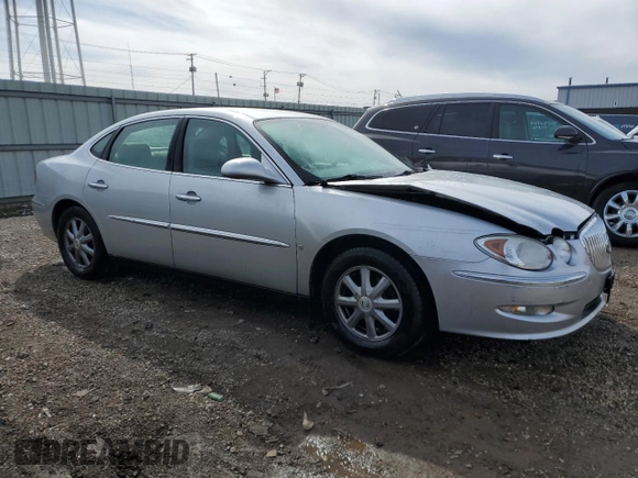 2009 Buick LaCrosse CX with VIN 2G4WC582891216504, listed as a Copart auction lot 49660965 with 117,722 mi miles and Salvage Title. Bid and sale history available at carsss.com. Image 4.
