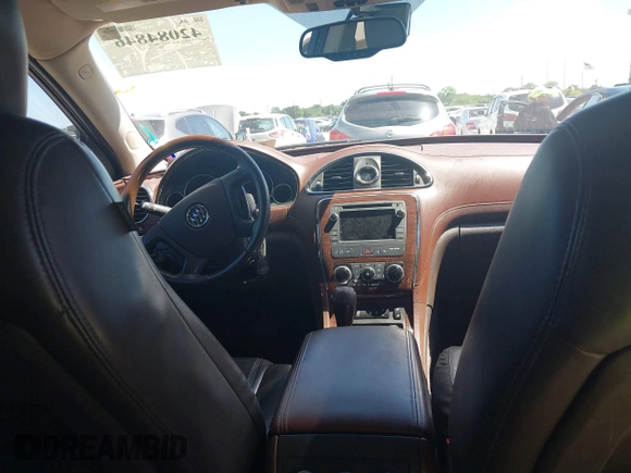 2014 Buick Enclave Leather with VIN 5GAKRBKDXEJ277879, listed as a IAAI auction lot 42084846 with 133,221 mi miles. Bid and sale history available at carsss.com. Image 17.