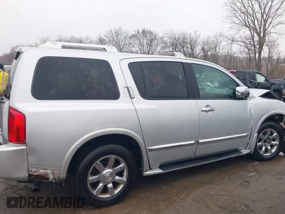 2006 Infiniti QX56 with VIN 5N3AA08C56N810383, listed as a IAAI auction lot 41537122 with 213,814 mi miles. Bid and sale history available at carsss.com. Image 13.