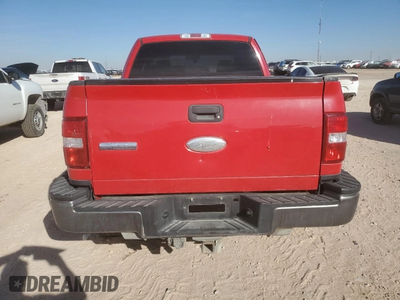 2006 Ford F-150 XLT with VIN 1FTPX04536KC79022, listed as a Copart auction lot 87627175 with 183,663 mi miles and Salvage title. Bid and sale history available at DreamBid. Image 6.