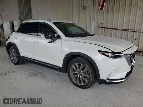 2021 Mazda CX-9 Grand Touring with VIN JM3TCBDY7M0506292, listed as a Copart auction lot 50516535 with 50,160 mi miles and Non repairable. Bid and sale history available at DreamBid. Image 4.