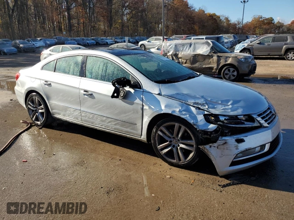 2013 Volkswagen CC Lux with VIN WVWRP7AN4DE543771, listed as a Copart auction lot 78415754 with 136,584 mi miles and Salvage Title. Bid and sale history available at DreamBid. Image 4.