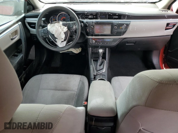 2014 Toyota Corolla L z VIN 2T1BURHE2EC126665, wystawiony jako Copart lot #47493545 z przebiegiem 107 196 mil mil oraz Szkoda całkowita • Salvage title. Historia ofert i sprzedaży dostępna na DreamBid. Obrazek 8.