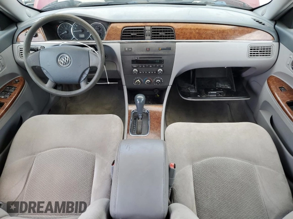 2006 Buick LaCrosse CX with VIN 2G4WC552761199047, listed as a Copart auction lot 58769235 with 166,192 mi miles and Clean title. Bid and sale history available at DreamBid. Image 8.