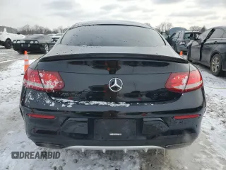 2018 Mercedes-Benz C 43 AMG with VIN WDDWJ6EB2JF658850, listed as a Copart auction lot 45236975 with 106,784 mi miles and Salvage Title. Bid and sale history available at DreamBid. Image 6.