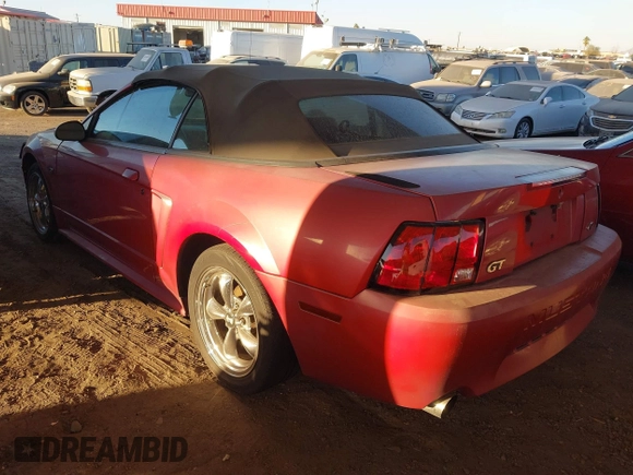 2000 Ford Mustang GT z VIN 1FAFP45X2YF186187, wystawiony jako IAAI lot #41467944 z przebiegiem 163 463 mil mil oraz . Historia ofert i sprzedaży dostępna na DreamBid. Obrazek 3.