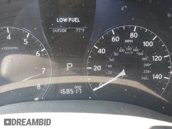 2010 Lexus RX 350 with VIN JTJZK1BA4A2403026, listed as a IAAI auction lot 42648881 with 168,517 mi miles and . Bid and sale history available at DreamBid. Image 15.
