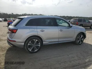 2021 Audi Q7 Premium Plus with VIN WA1LXAF7XMD041229, listed as a Copart auction lot 49899975 with 73,560 mi miles and Clean title. Bid and sale history available at DreamBid. Image 3.