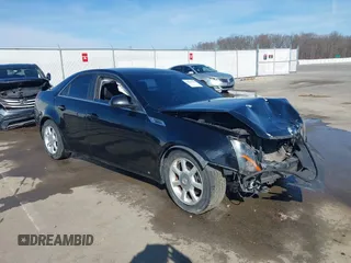 2008 Cadillac CTS AWD w/1SA with VIN 1G6DG577580180474, listed as a IAAI auction lot 41829667 with 192,037 mi miles. Bid and sale history available at carsss.com. Image 1.