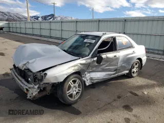 2005 Subaru Impreza Sedan (Natl) RS with VIN JF1GD67565G509909, listed as a Copart auction lot 46999005 with 0 mi miles and Salvage Title. Bid and sale history available at carsss.com. Image 1.