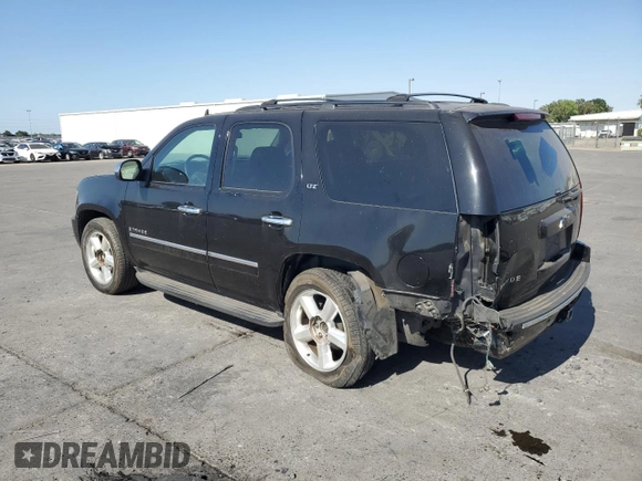 2009 Chevrolet Tahoe LTZ with VIN 1GNFK33089R139455, listed as a Copart auction lot 58953995 with 176,029 mi miles and Salvage title. Bid and sale history available at DreamBid. Image 2.