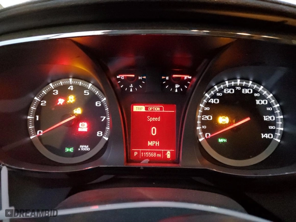 2014 GMC Terrain SLE with VIN 2GKFLWEK2E6202677, listed as a Copart auction lot 44177235 with 115,568 mi miles and Non Repairable. Bid and sale history available at carsss.com. Image 9.