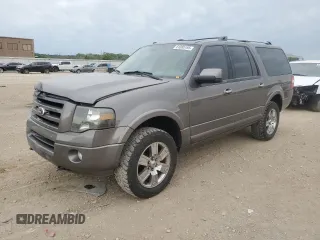 2010 Ford Expedition Max Limited with VIN 1FMJK2A58AEB68702, listed as a Copart auction lot 61085195 with 244,370 mi miles and Salvage title. Bid and sale history available at DreamBid. Image 1.