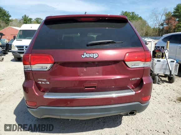 2017 Jeep Grand Cherokee Limited z VIN 1C4RJFBG6HC946423, wystawiony jako Copart lot #54929585 z przebiegiem 140 871 mil mil oraz Szkoda całkowita • Salvage title. Historia ofert i sprzedaży dostępna na DreamBid. Obrazek 6.