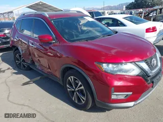2019 Nissan Rogue SL with VIN 5N1AT2MTXKC732449, listed as a IAAI auction lot 41276747 with 86,813 mi miles. Bid and sale history available at carsss.com. Image 1.