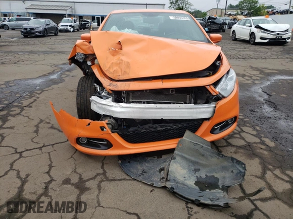 2013 Dodge Dart Limited with VIN 1C3CDFCA0DD320236, listed as a Copart auction lot 59995365 with 105,960 mi miles and Salvage title. Bid and sale history available at DreamBid. Image 5.