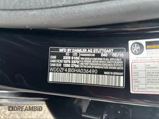 2017 Mercedes-Benz E 300 Luxury with VIN WDDZF4JB0HA036490, listed as a IAAI auction lot 42723270 with 133,703 mi miles and . Bid and sale history available at DreamBid. Image 9.