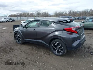2019 Toyota C-HR XLE with VIN JTNKHMBX6K1055144, listed as a IAAI auction lot 41937836 with 8,299 mi miles. Bid and sale history available at carsss.com. Image 3.