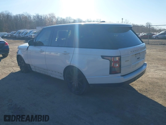 2015 Land Rover Range Rover Supercharged with VIN SALGS2TF5FA212540, listed as a IAAI auction lot 41757450 with 150,212 mi miles and . Bid and sale history available at DreamBid. Image 3.