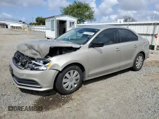 2015 Volkswagen Jetta S с VIN 3VW2K7AJ7FM291618, выставлен на аукционе Copart как лот 51523895 с пробегом 70 294 миль миль и Списание • Salvage title. История ставок и продаж доступна на DreamBid. Изображение 1.