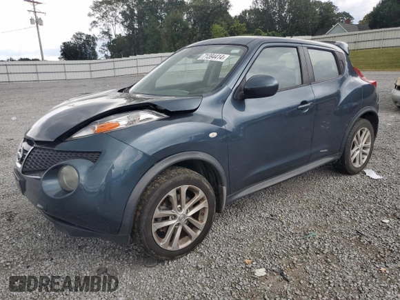 2012 Nissan Juke SL with VIN JN8AF5MR0CT113463, listed as a Copart auction lot 71394414 with 161,575 mi miles and Salvage Title. Bid and sale history available at DreamBid. Image 1.