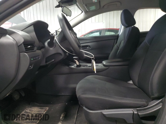 2024 Nissan Sentra S with VIN 3N1AB8BV2RY287157, listed as a Copart auction lot 51660145 with 22,636 mi miles and Salvage Title. Bid and sale history available at DreamBid. Image 7.