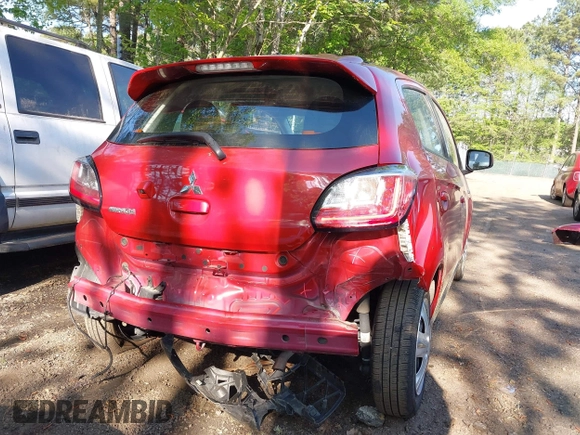 2022 Mitsubishi Mirage ES z VIN ML32AUHJ7NH006528, wystawiony jako IAAI lot #42147115 z przebiegiem 49 761 mil mil oraz . Historia ofert i sprzedaży dostępna na DreamBid. Obrazek 6.