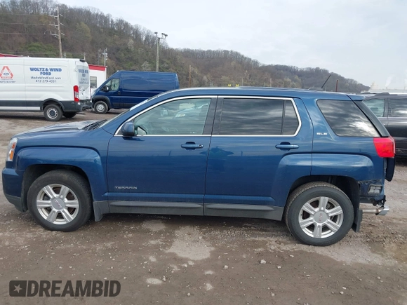 2016 GMC Terrain SLE with VIN 2GKFLSEK4G6297819, listed as a IAAI auction lot 42023775 with 128,658 mi miles. Bid and sale history available at carsss.com. Image 14.