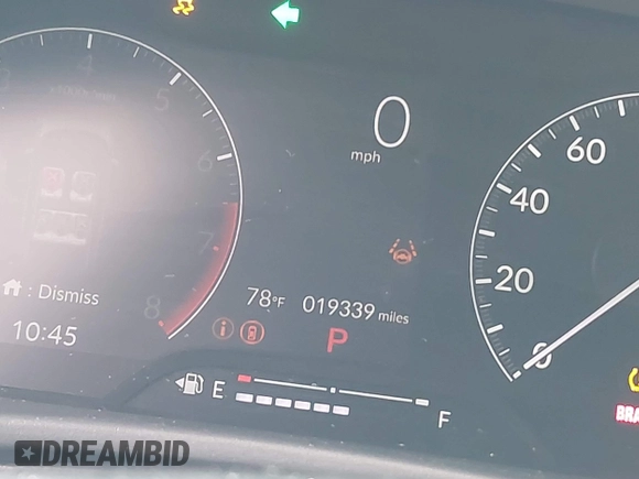 2023 Honda Civic EX with VIN 2HGFE1F73PH312228, listed as a IAAI auction lot 42185408 with 19,339 mi miles and . Bid and sale history available at DreamBid. Image 15.