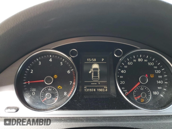 2013 Volkswagen CC Lux with VIN WVWRP7AN8DE548746, listed as a Copart auction lot 51111455 with 131,974 mi miles and Salvage title. Bid and sale history available at DreamBid. Image 9.