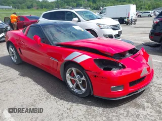 2012 Chevrolet Corvette Z16 Grand Sport 3LT with VIN 1G1YW2DW0C5102085, listed as a IAAI auction lot 42021119 with 61,250 mi miles and . Bid and sale history available at DreamBid. Image 1.