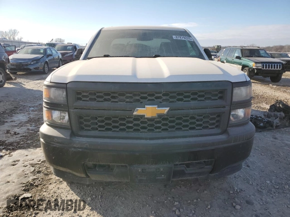 2014 Chevrolet Silverado 1500 Work Truck with VIN 1GCVKPEH4EZ409015, listed as a Copart auction lot 87879225 with Not Provided miles and Clean Title. Bid and sale history available at DreamBid. Image 5.