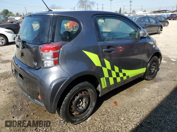 2014 Scion iQ with VIN JTNJJXB0XEJ029610, listed as a Copart auction lot 46700905 with 135,381 mi miles and Salvage Title. Bid and sale history available at carsss.com. Image 3.