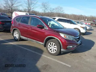 2015 Honda CR-V EX-L with VIN 2HKRM3H77FH548667, listed as a IAAI auction lot 41468394 with 212,375 mi miles. Bid and sale history available at carsss.com. Image 1.