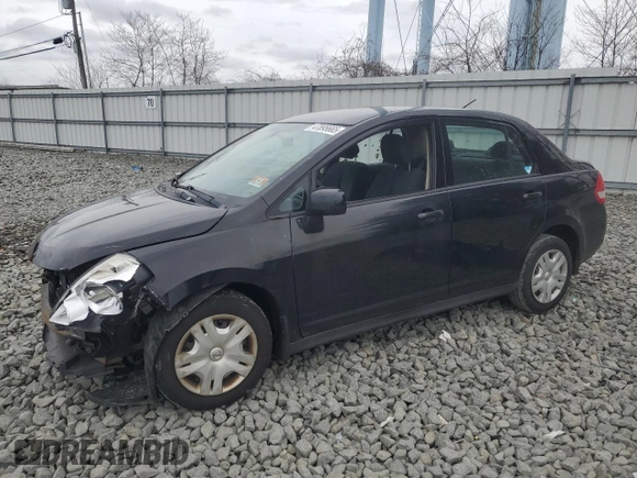 2011 Nissan Versa 1.8 S with VIN 3N1BC1AP4BL360740, listed as a Copart auction lot 47895665 with 179,672 mi miles and Salvage Title. Bid and sale history available at carsss.com. Image 1.
