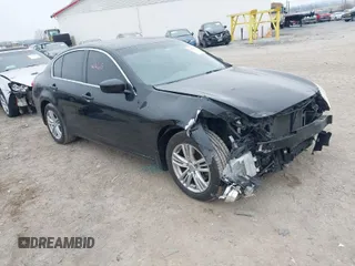 2011 Infiniti G25 Sedan x with VIN JN1DV6AR8BM450738, listed as a IAAI auction lot 41782265 with 135,926 mi miles. Bid and sale history available at carsss.com. Image 1.