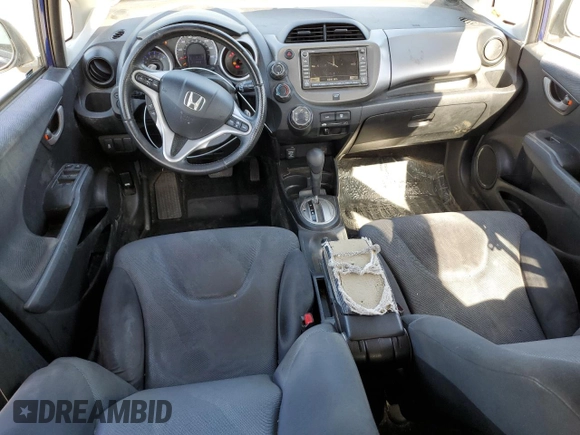2009 Honda Fit Sport w/Navi with VIN JHMGE88639S037082, listed as a Copart auction lot 53303755 with 213,931 mi miles and Salvage Title. Bid and sale history available at carsss.com. Image 8.